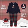 imageDearfoams Womens 2Piece Loosefit Set Matching Family Holiday Pajamas Soft ampamp ComfortableKidscozy Bear
