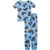imageMonster Jam Boys 2Piece Loosefit Pajama Set Soft ampamp Cute for KidsTrucks Are Jammin