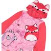 imageSquishmallows Girls Hooded Blanket Sleeper Comfortable Pajamas Soft ampamp Cute for KidsAlways Fifi