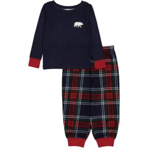 imageDearfoams Womens 2Piece Loosefit Set Matching Family Holiday Pajamas Soft ampamp ComfortableWomenscozy Bear