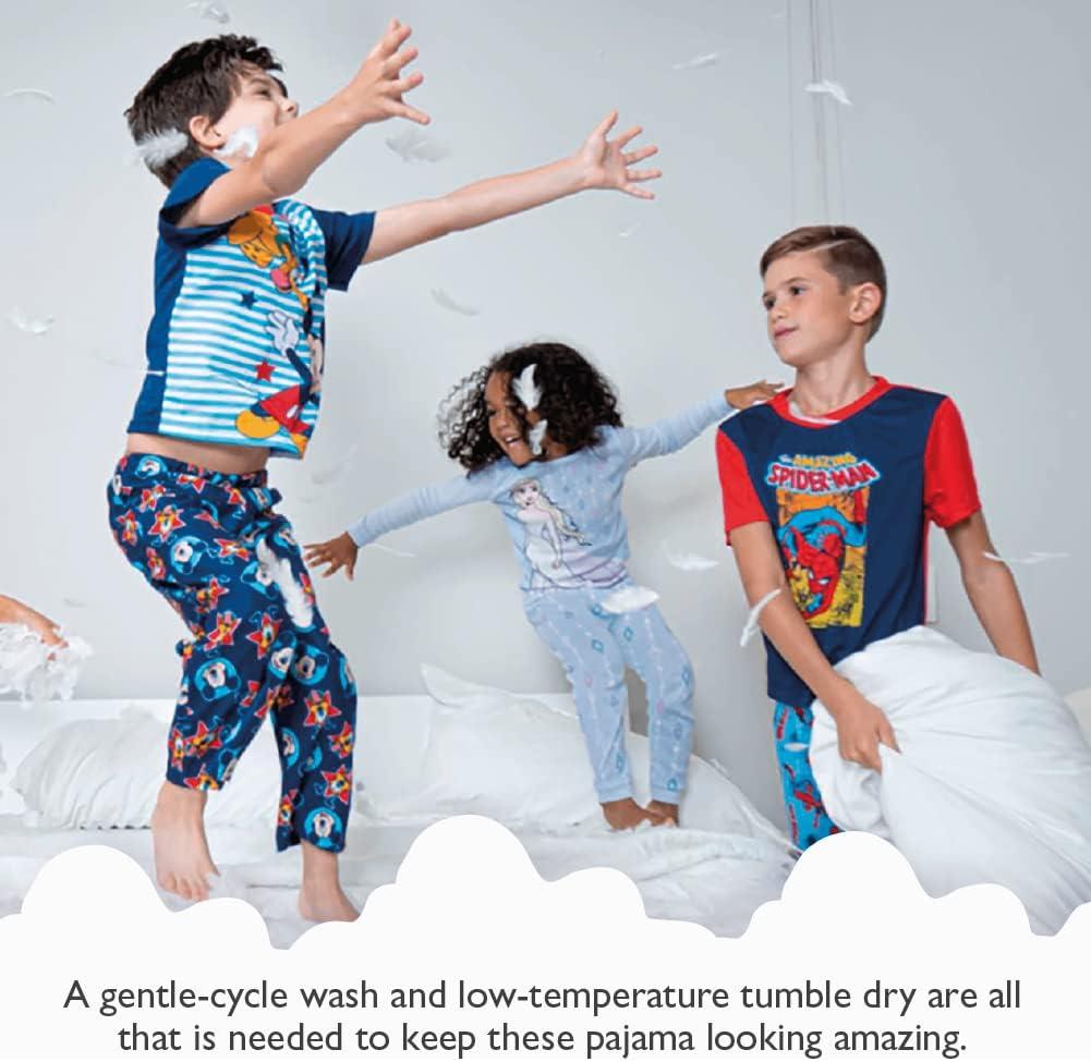 imageDisney Boys 2Piece Loosefit Pajama Set Soft ampamp Cute for KidsHey Pals 2