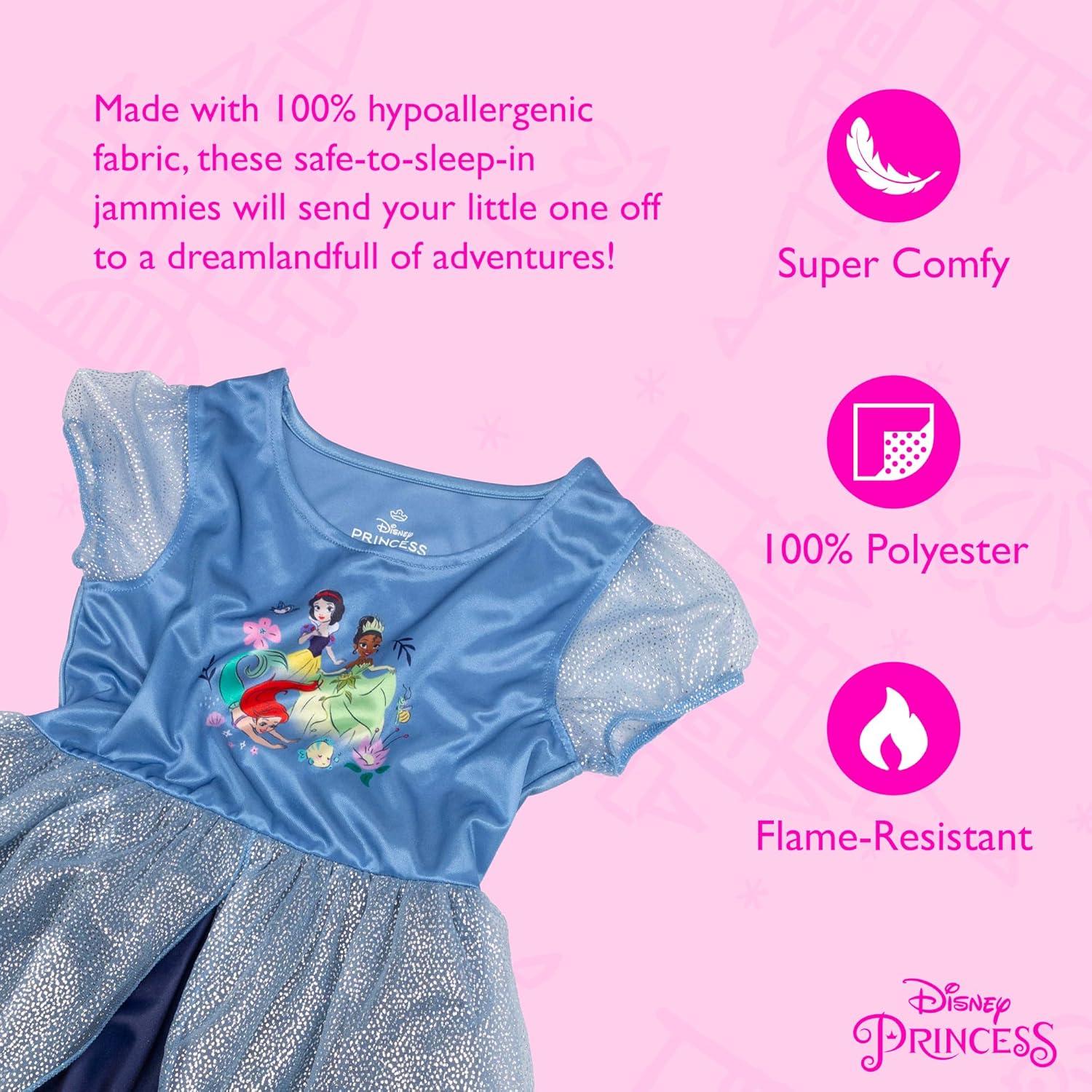 imageDisney Girls Frozen Fantasy NightgownAlways Princess