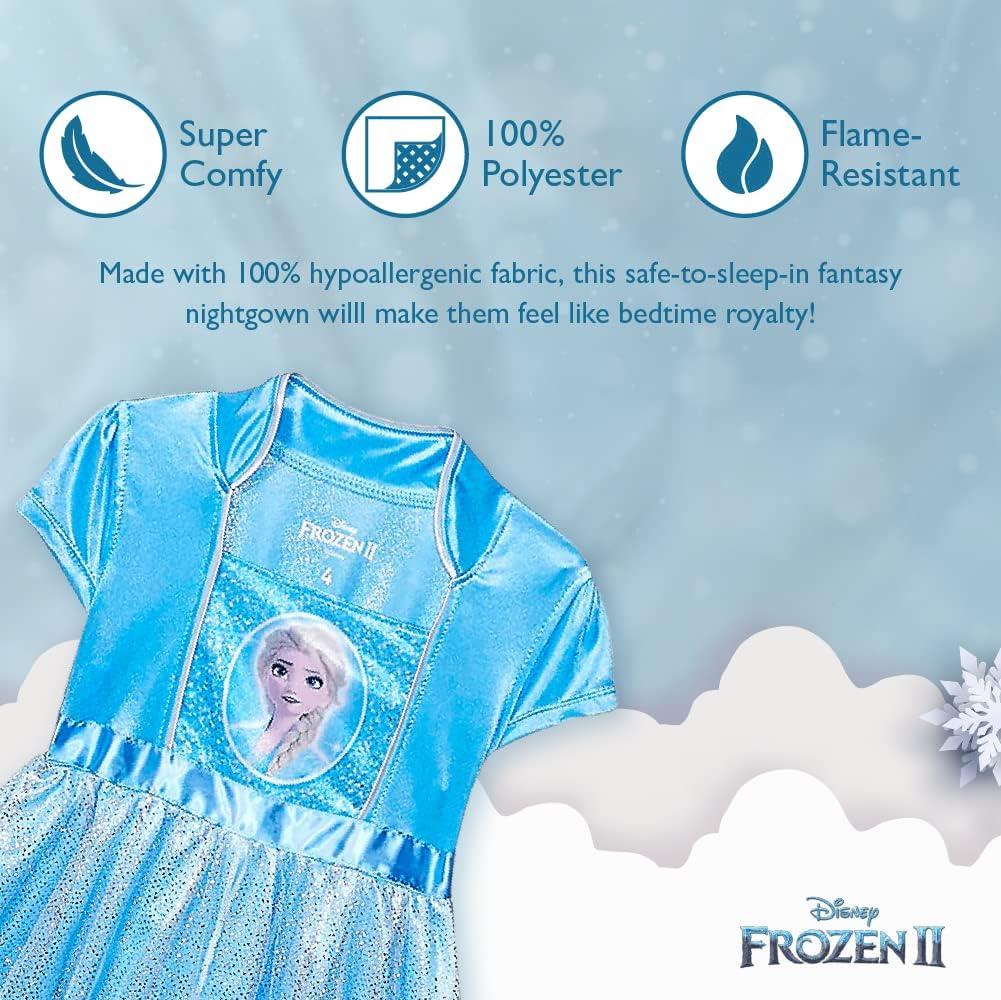 imageDisney Girls Frozen Fantasy NightgownFantasy Elsa