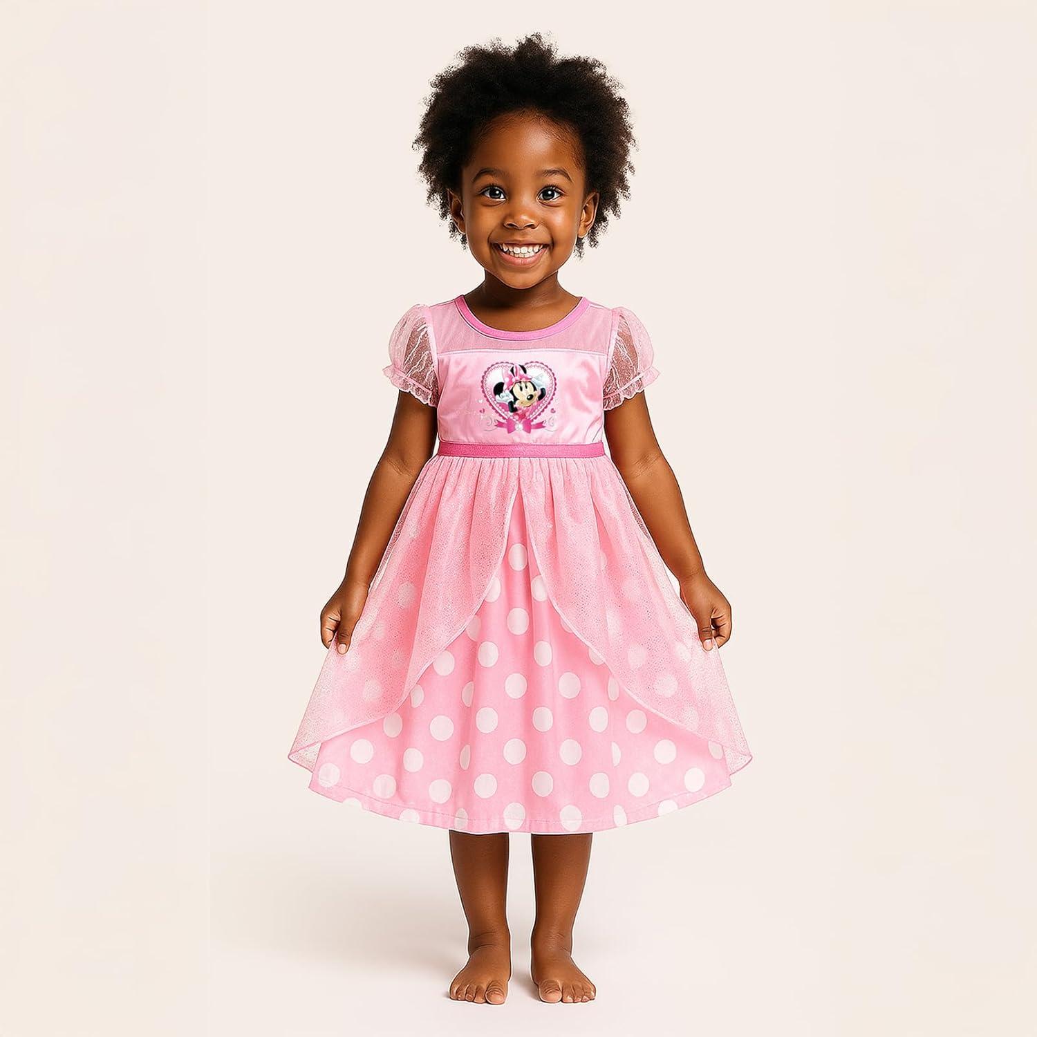 imageDisney Girls Frozen Fantasy NightgownLove Minnie