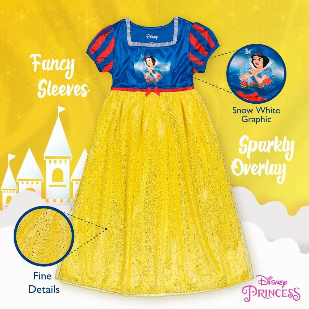 imageDisney Girls Frozen Fantasy NightgownLovely Snow White