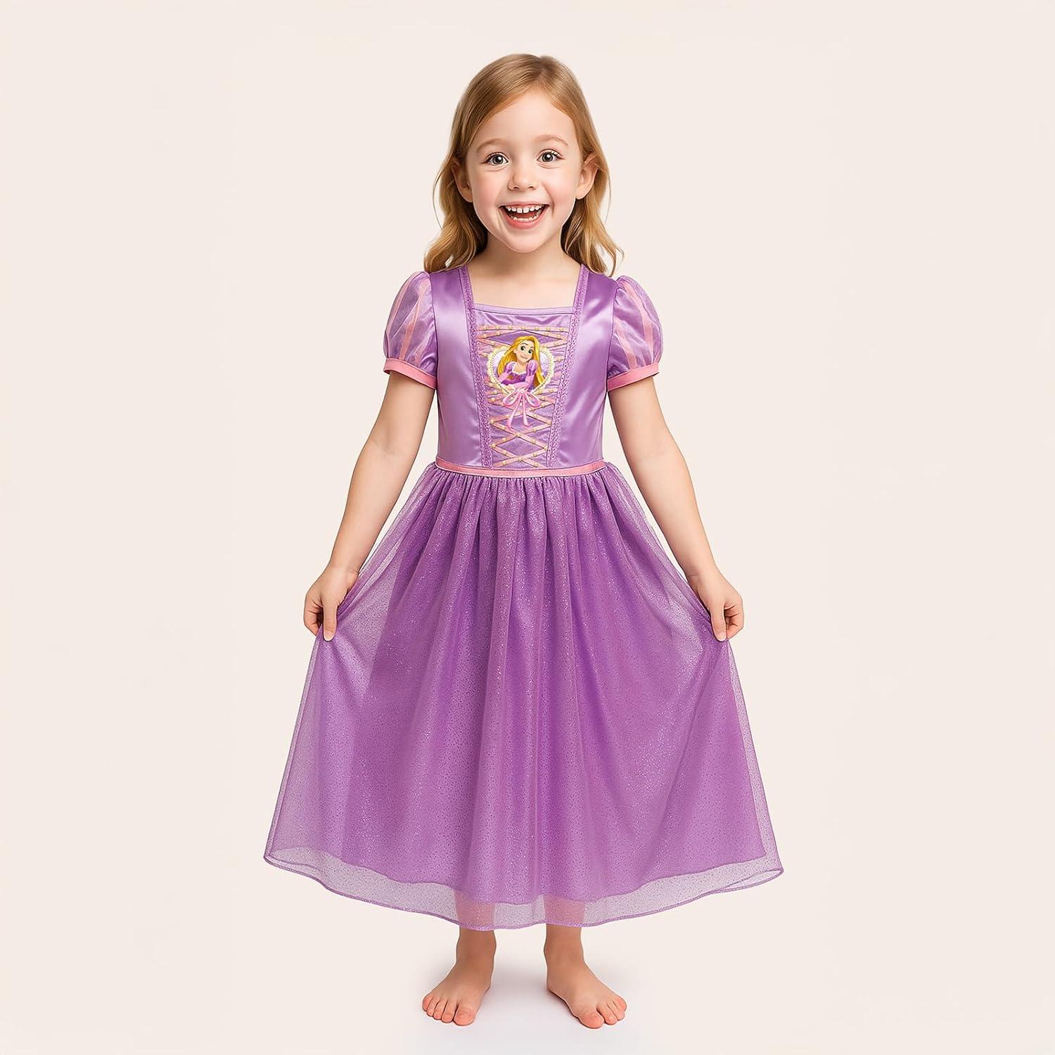imageDisney Girls Frozen Fantasy NightgownRapunzel Shines 3