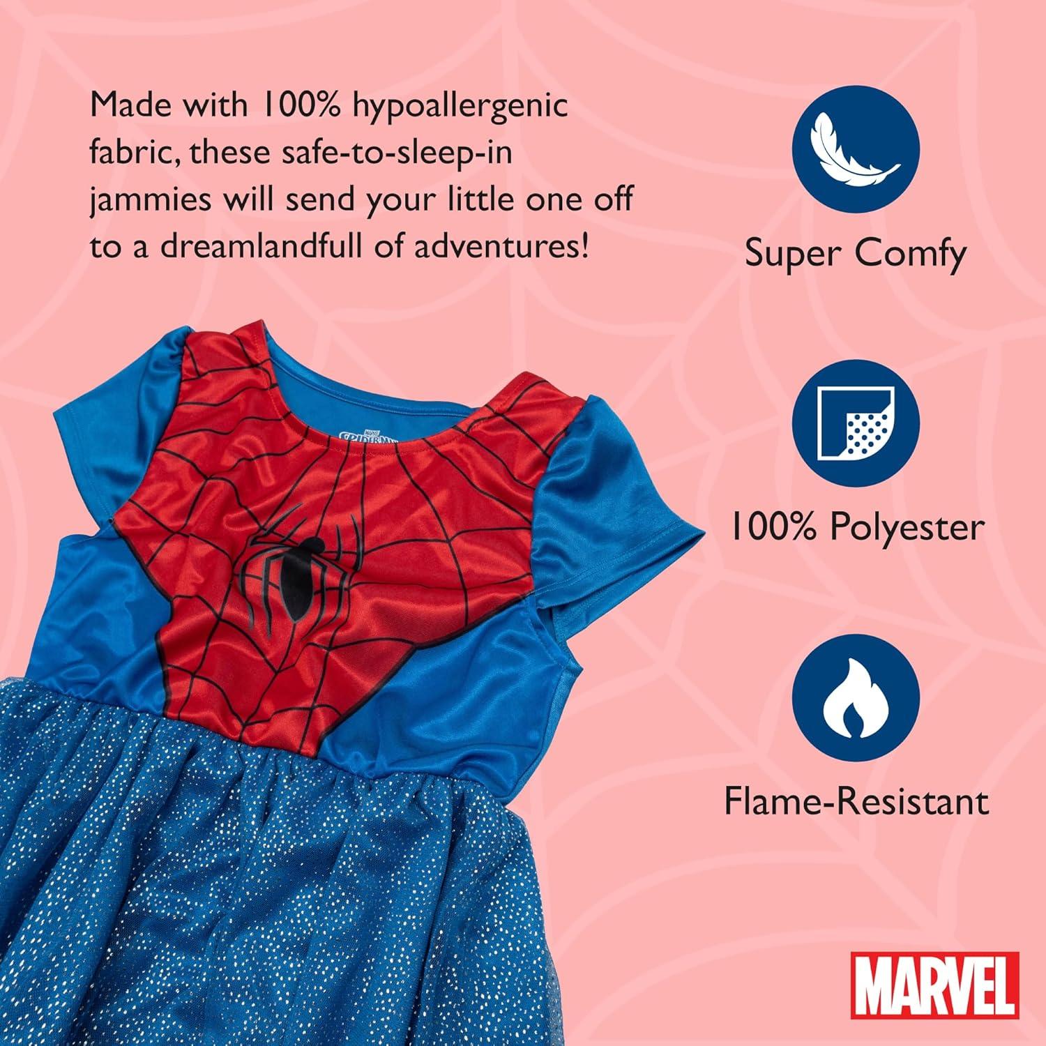 imageDisney Girls Frozen Fantasy NightgownSpider Gown