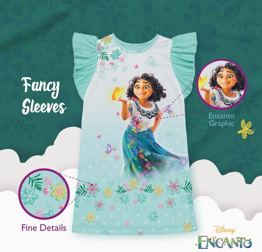 imageDisney Girls Nightgown Soft ampamp Cute Pajamas for KidsCute Mirabel