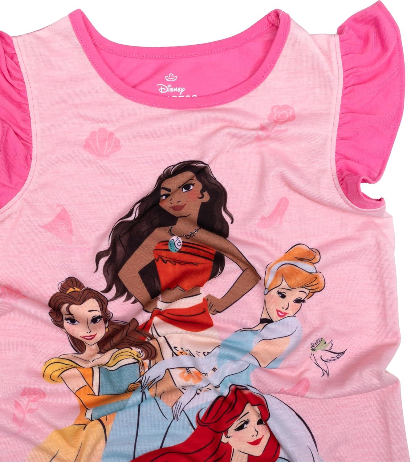 imageDisney Girls Nightgown Soft ampamp Cute Pajamas for KidsPrincess Party