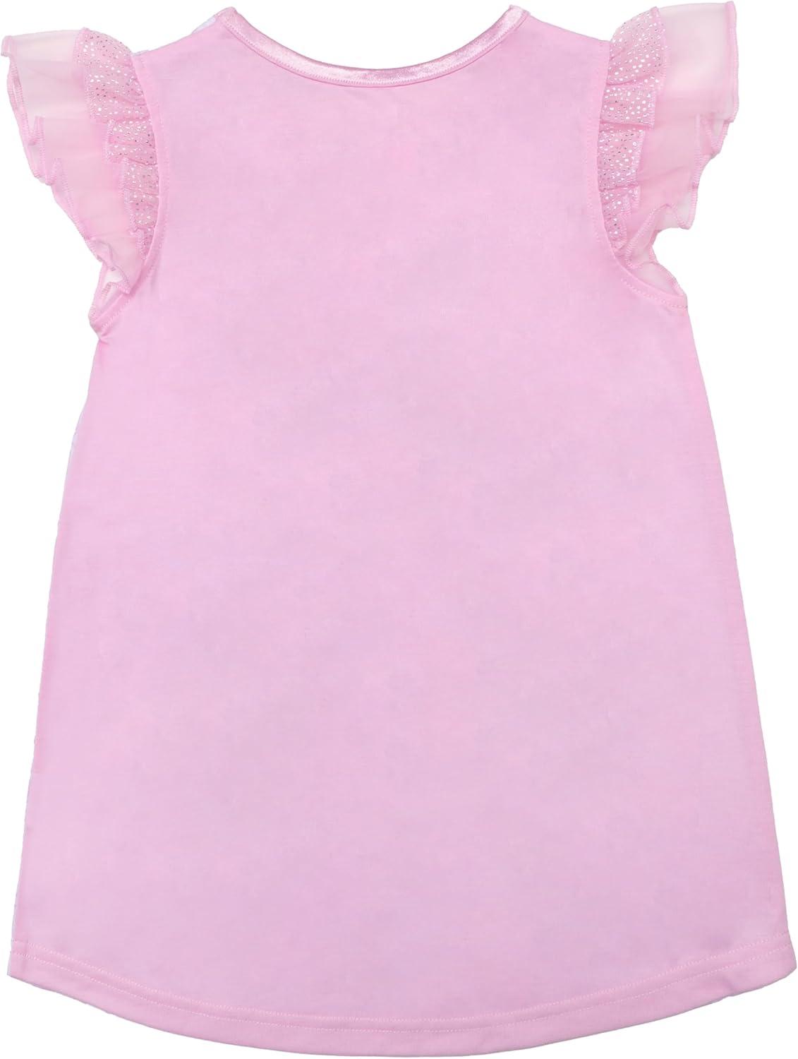 imageDisney Girls Nightgown Soft ampamp Cute Pajamas for KidsSuper Kitties Fun