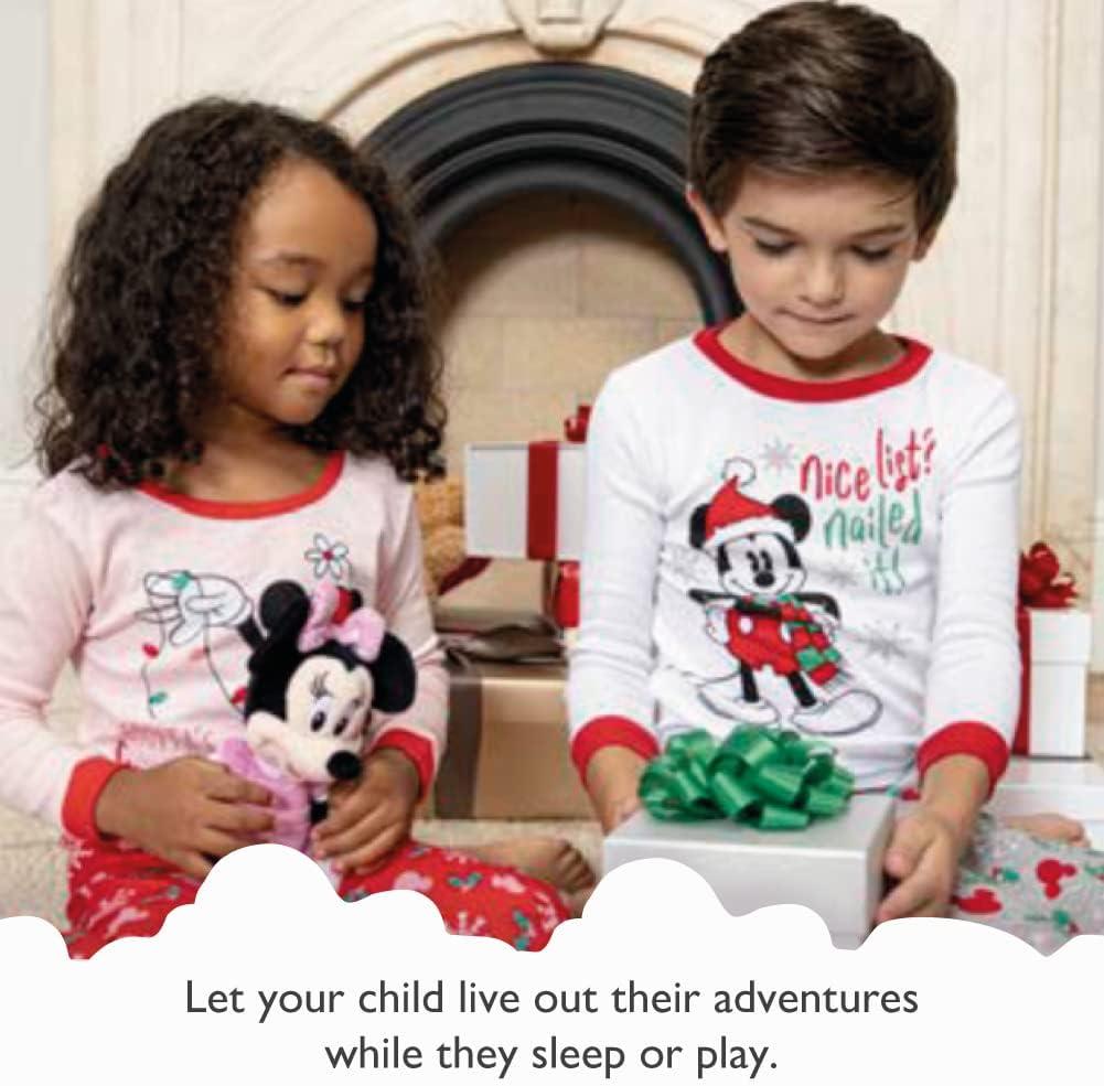 imageDisney Womens Mickey Mouse 2Piece Snugfit Cotton Pajamas SetHey Birthday