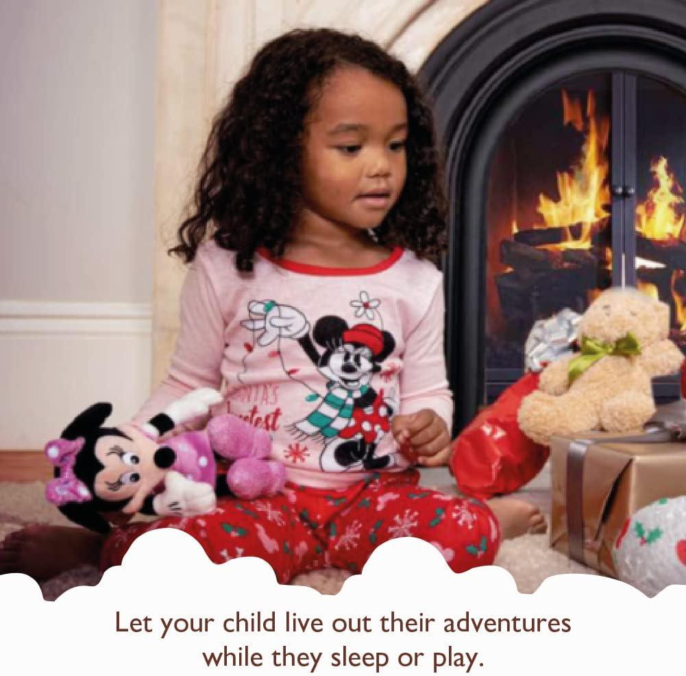 imageDisney unisexchild 2piece Snugfit Cotton Holiday Pajama Set Soft ampamp Cute for KidsMickeyred Valentine