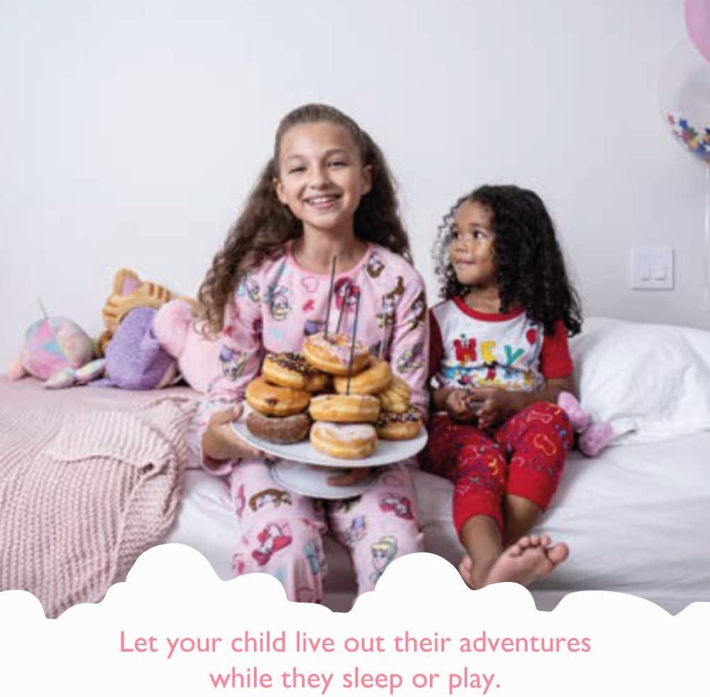 imageDisney unisexchild 6piece Snugfit Cotton Pajama Set Soft ampamp Cute for KidsDream Big