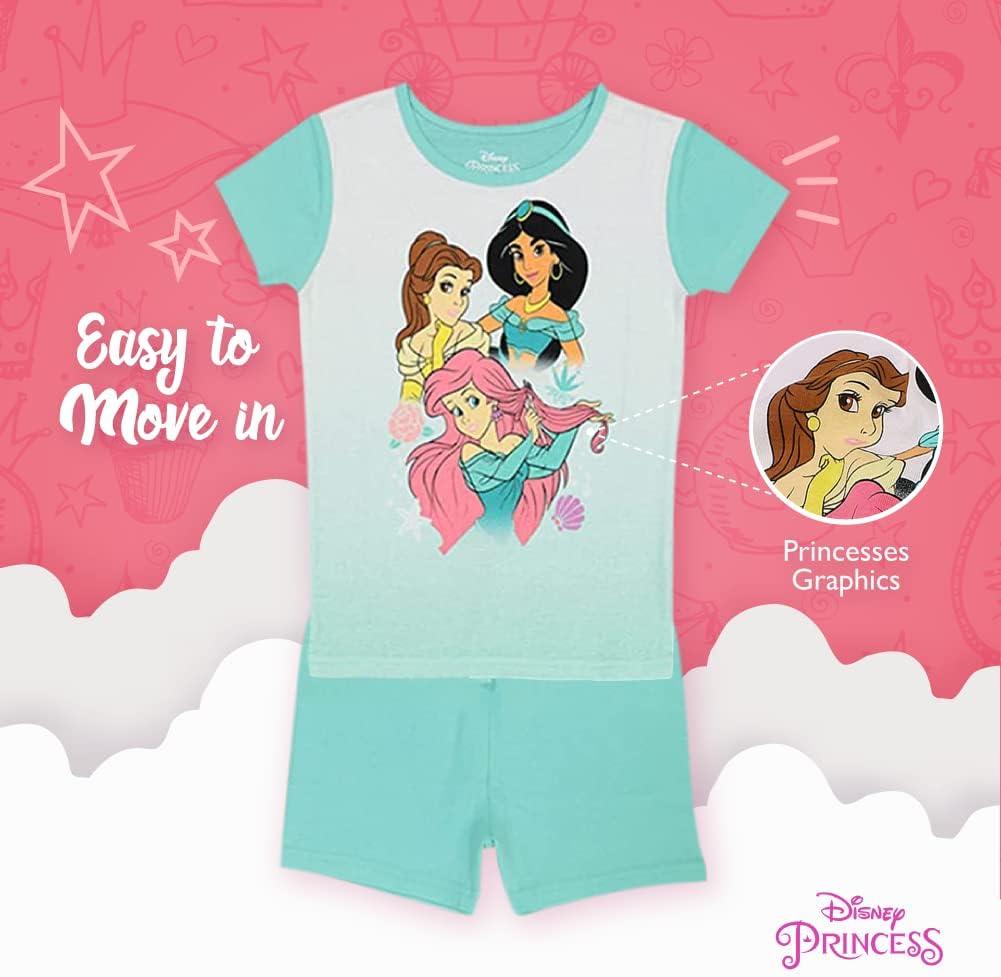 imageDisney unisexchild 6piece Snugfit Cotton Pajama Set Soft ampamp Cute for KidsDream Big