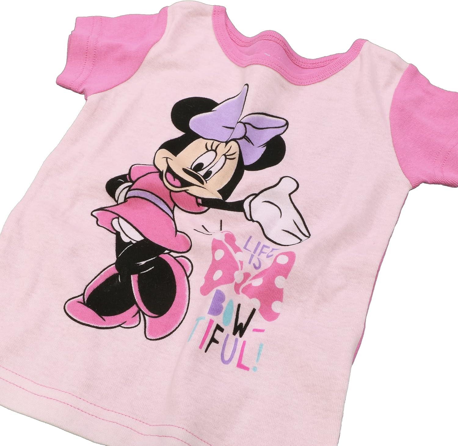 imageDisney unisexchild 6piece Snugfit Cotton Pajama Set Soft ampamp Cute for KidsUnicorn Dreams