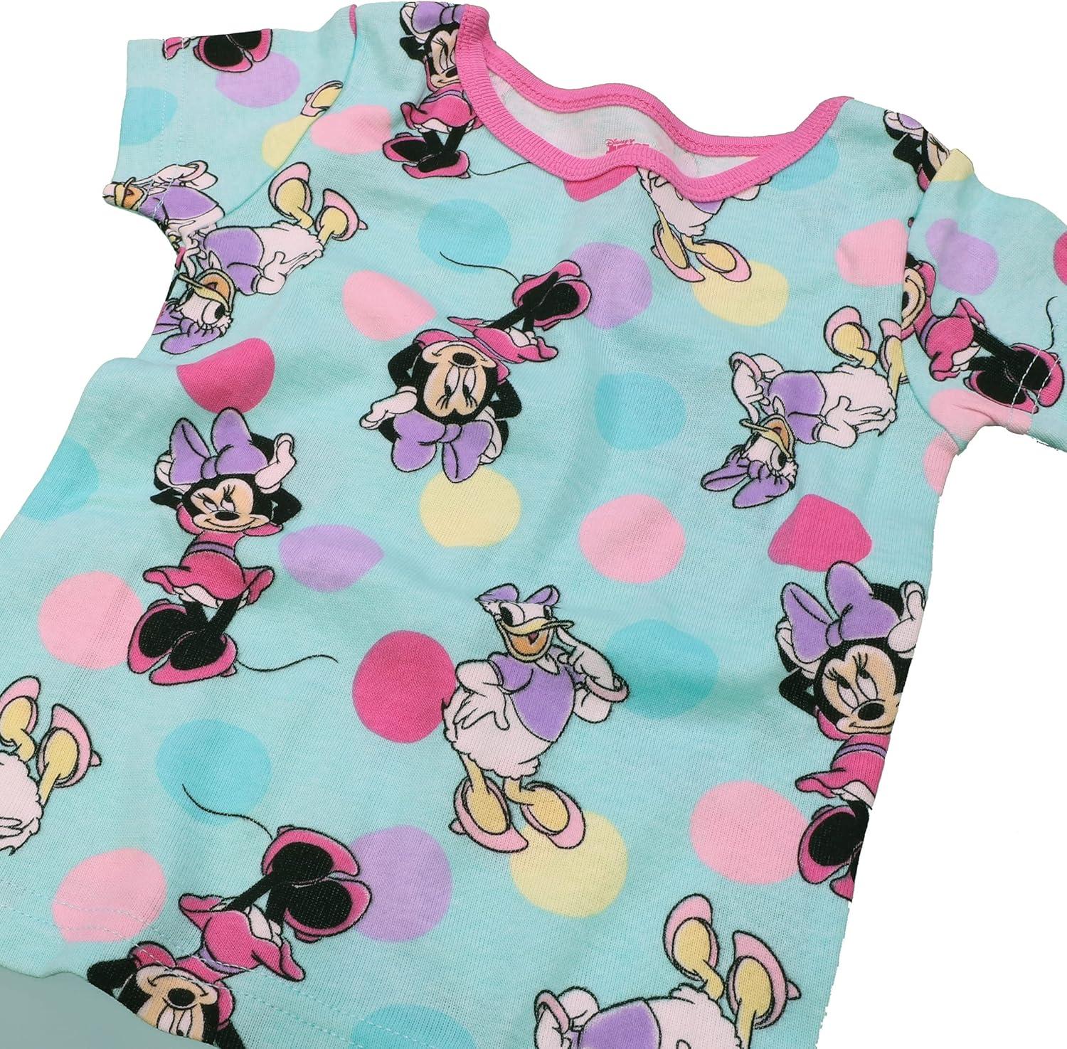 imageDisney unisexchild 6piece Snugfit Cotton Pajama Set Soft ampamp Cute for KidsUnicorn Dreams