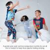imageDisney Boys 2Piece Loosefit Pajama Set Soft ampamp Cute for KidsMickey and Pluto 2