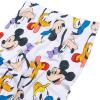 imageDisney Boys 2Piece Snugfit Viscose Pajama Set Soft ampamp Cute for KidsMickeys Sketch