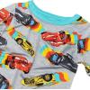 imageDisney Boys 2Piece Snugfit Viscose Pajama Set Soft ampamp Cute for KidsRacing Cars