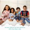 imageDisney Boys 4Piece Snugfit Cotton Pajama Set Soft ampamp Cute for KidsBuzz and Woody