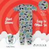 imageDisney Boys 4Piece Snugfit Cotton Pajama Set Soft ampamp Cute for KidsPixar Mashup
