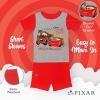 imageDisney Boys 4Piece Snugfit Cotton Pajama Set Soft ampamp Cute for KidsPixar Mashup