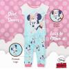 imageDisney unisexchild 2piece Snugfit Cotton Holiday Pajama Set Soft ampamp Cute for KidsMermaid Minnie