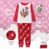 imageDisney unisexchild 2piece Snugfit Cotton Holiday Pajama Set Soft ampamp Cute for KidsMickeyred Valentine