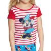 imageDisney unisexchild 2piece Snugfit Cotton Holiday Pajama Set Soft ampamp Cute for KidsMinnie America