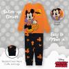 imageDisney unisexchild 2piece Snugfit Cotton Holiday Pajama Set Soft ampamp Cute for KidsVampire Mickey