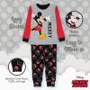 imageDisney unisexchild 6piece Snugfit Cotton Pajama Set Soft ampamp Cute for KidsOh Mickey