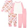imageNickelodeon unisexchild Paw Patrol  Baby Shark  Blues Clues ampamp You 4piece Snugfit Cotton Pajama SetPawsome Fun