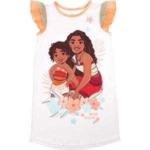imageDisney Girls Nightgown Soft ampamp Cute Pajamas for KidsMoana Fantasy