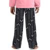 imageBoys Lifestyle Long Sleep Pant Loosefit Pajama Bottoms Comfortable SleepwearMessi Name Stripe Pant