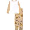 imageDisney Boys 2Piece Snugfit Cotton Holiday Pajama Set Soft ampamp Cute for KidsSimba Mufasa