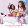 imageDisney Girls 3Pack Nightgowns Soft ampamp Cute Pajamas for KidsGirls Rule 3