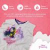 imageDisney Girls 3Piece Loosefit Pajama Set Soft ampamp Cute for KidsFierce Win