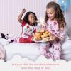 imageDisney Girls 3Piece Loosefit Pajama Set Soft ampamp Cute for KidsOnce Upon a Time