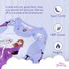 imageDisney Girls 4Piece Snugfit Cotton Pajama Set Soft ampamp Cute for KidsFrozen Sisters