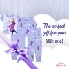 imageDisney Girls 4Piece Snugfit Cotton Pajama Set Soft ampamp Cute for KidsFrozen Sisters