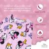 imageDisney Girls 4Piece Snugfit Cotton Pajama Set Soft ampamp Cute for KidsMinnie and Daisy
