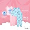 imageDisney Girls 4Piece Snugfit Cotton Pajama Set Soft ampamp Cute for KidsSmile Stitch