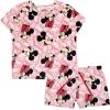 imageDisney Womens 2Piece Pajama Set Soft ampamp Comfortable Nightwear for Adults Top ampamp Bottom DuoMickey and Minnie Sunday Funday