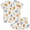 imageDisney Womens 2Piece Pajama Set Soft ampamp Comfortable Nightwear for Adults Top ampamp Bottom DuoPooh  Friends Dress Up