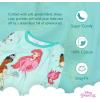 imageDisney girls 2piece Snugfit Cotton Holiday Pajama Set Soft ampamp Cute for KidsPrincess Fun