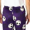 imageDisney mens Pajama Pants Lounge Bottoms With Drawstring Ultrasoft ampamp ComfortableNbc Jack Faces