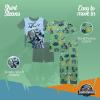 imageJurassic World boys 4piece Snugfit Cotton Pajama Set Soft ampamp Cute for KidsDino Adventure