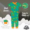 imageJurassic World boys 4piece Snugfit Cotton Pajama Set Soft ampamp Cute for KidsDino Explorer
