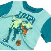 imageJurassic World boys 4piece Snugfit Cotton Pajama Set Soft ampamp Cute for KidsJurassic Stand Out