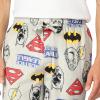 imageJustice League Mens Standard Pajama Pants Lounge Bottoms with Drawstring UltraSoft ampamp Comfortable Logos